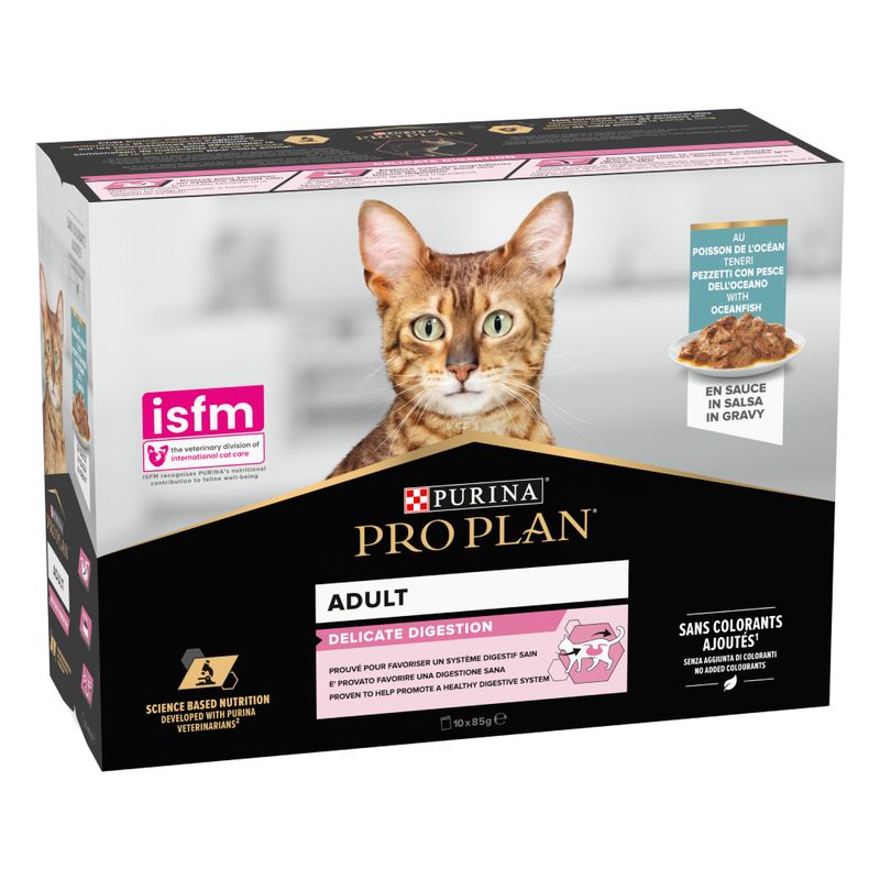 Purina Proplan Cat - Adult Delicate Digestion - 10x85g