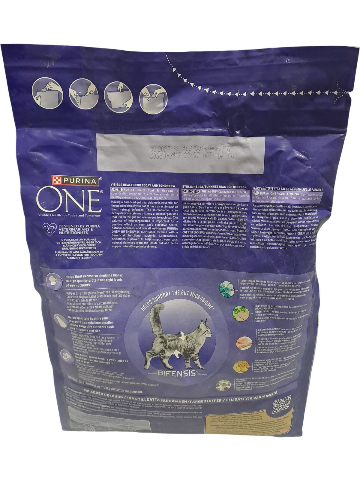 Purina ONE | Bifensis Coat & Hairball | 2.8KG