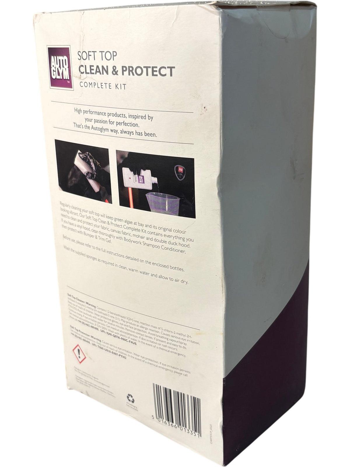 AutoGlym Soft Top Clean & Protect Complete Kit 500ml