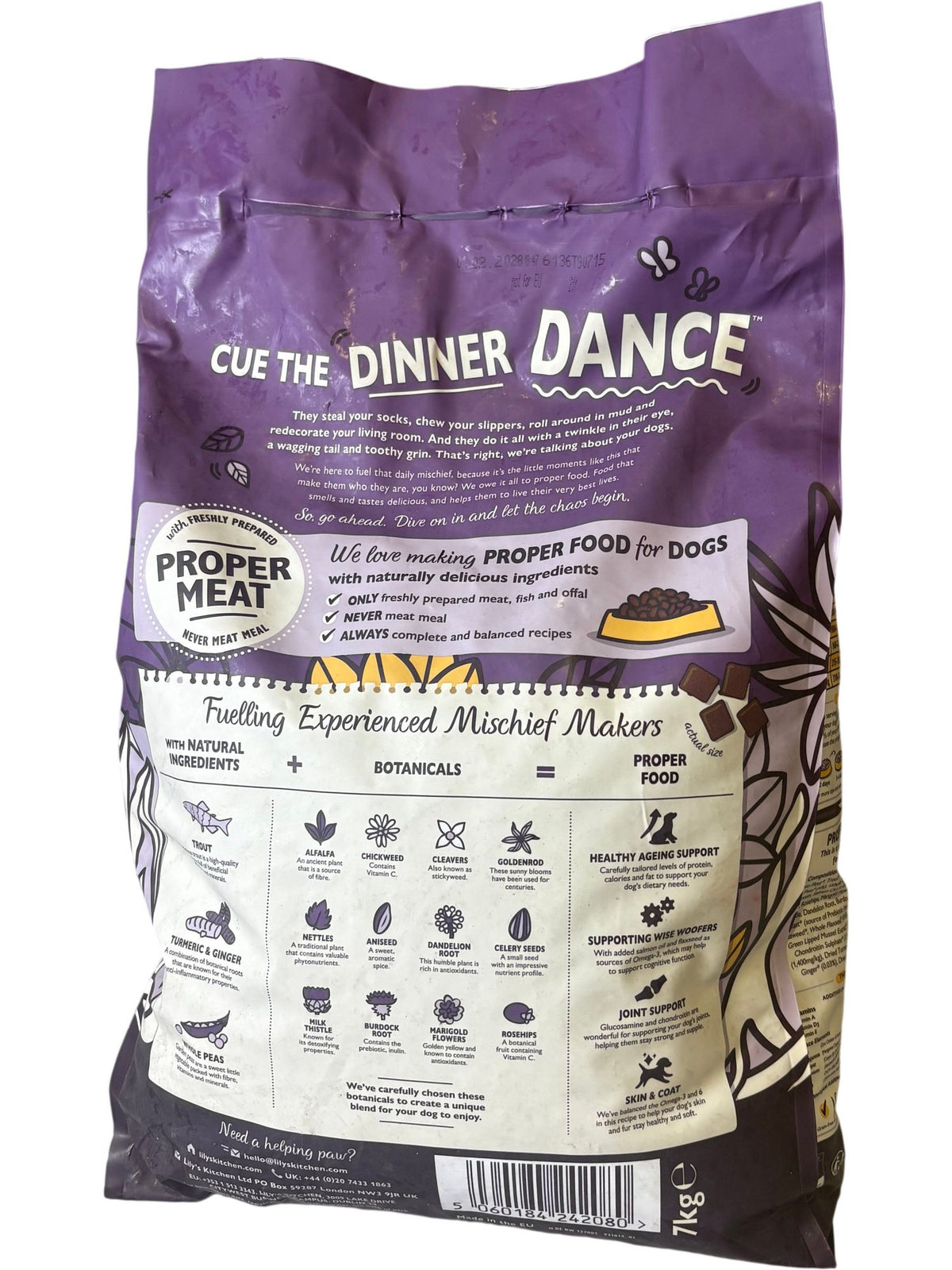 Lily's Kitchen Senior Recipe Dog Food 7kg