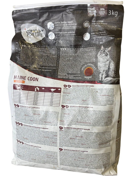 Concept For Life Maine Coon Cat Food 3kg