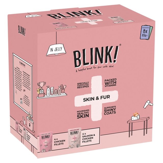 Blink Boosters Skin & Fur Multipack, 8 X 85g