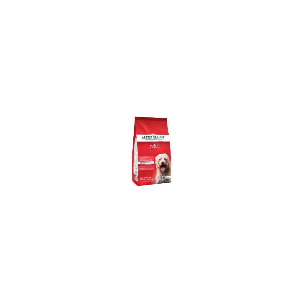 Arden Grange Adult Chicken & Rice Dry Dog Food, 2kg