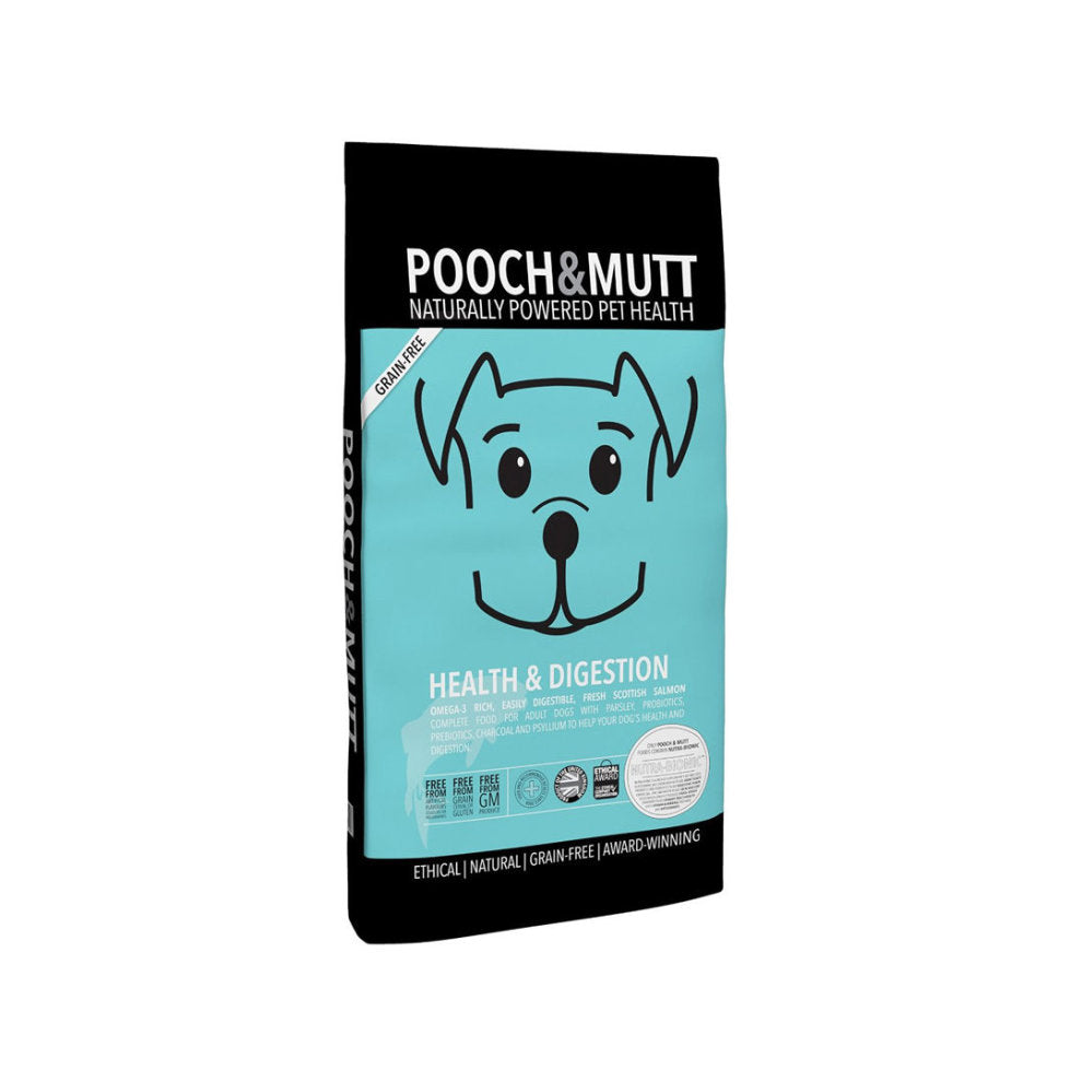 Pooch & Mutt Health & Digestion Complete Dry Dog Food, 10kg