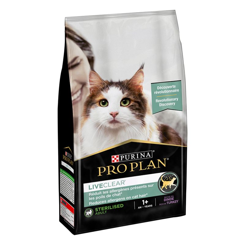Pro Plan | Live Clear | Sterilised Adult | Turkey | 1.4kg