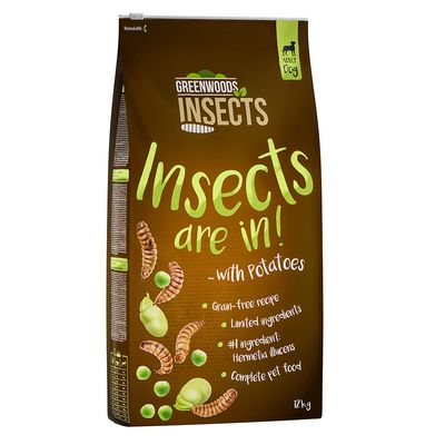 Greenwoods | Insects with Potatoes | 12kg