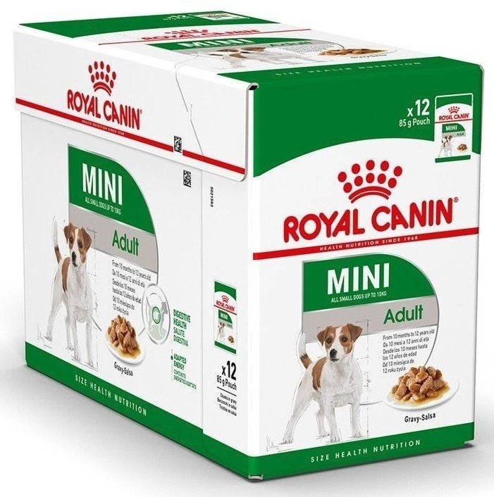 Royal Canin Mini Adult in Gravy - 12 X 85g