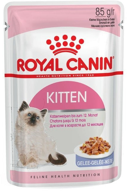 Royal Canin Kitten Wet Food Loaf Pouches (12 X 85g Pouches) | for Cats