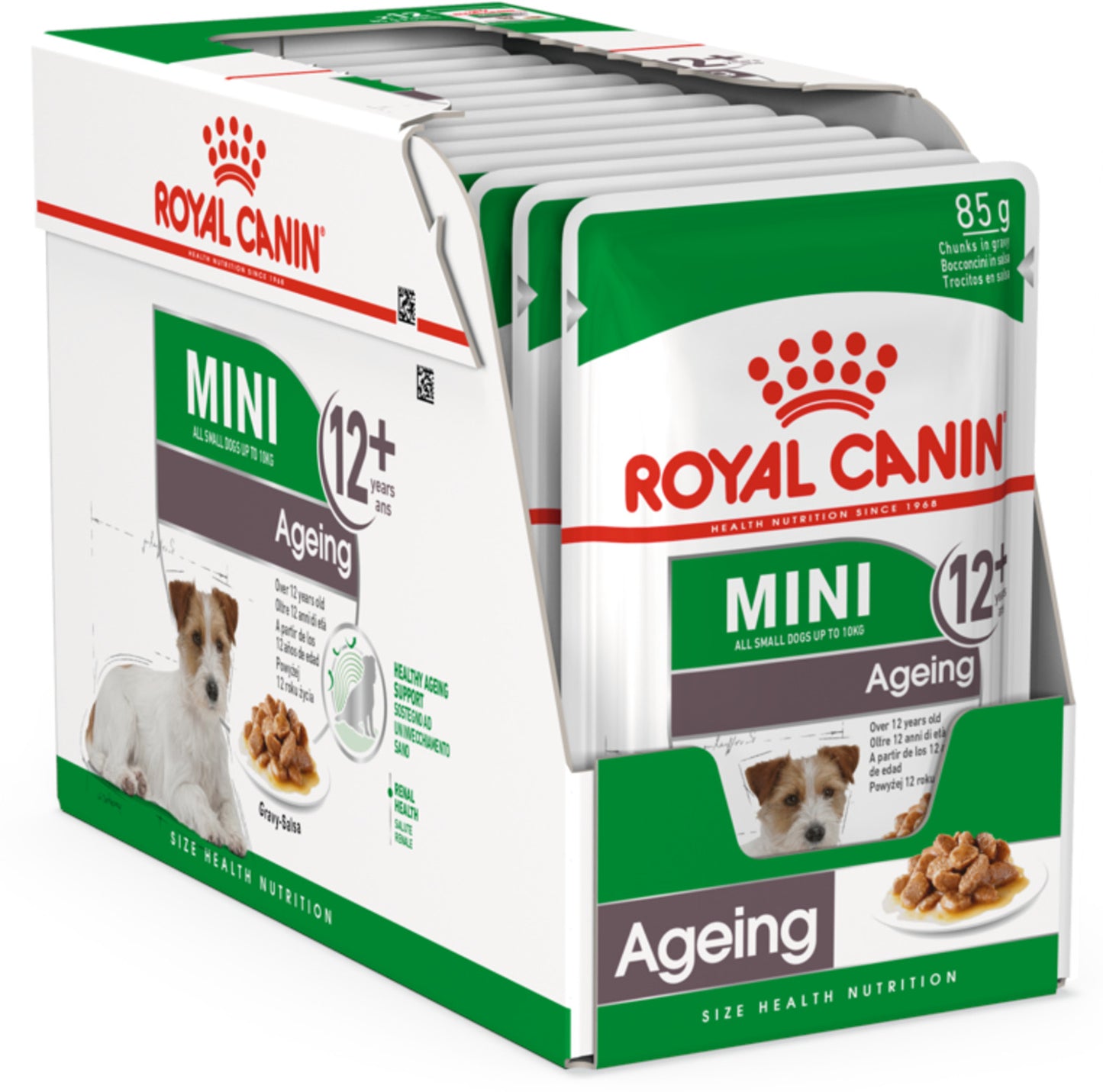 Royal Canin Mini Ageing 12+ in Gravy - 12 X 85g