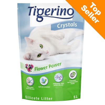Tigerino Crystals Cat Litter - Blossoms - 5l