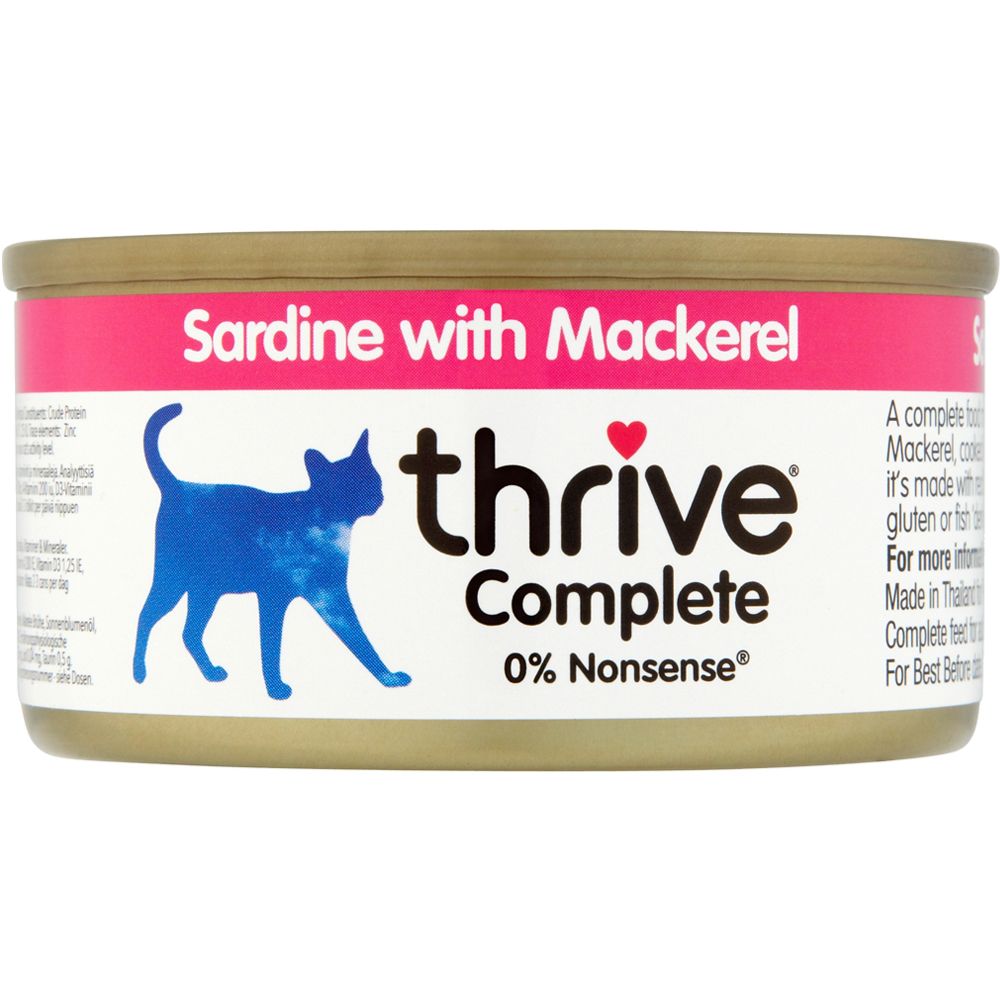 Thrive Complete 6 X 75g - Sardine & Mackerel