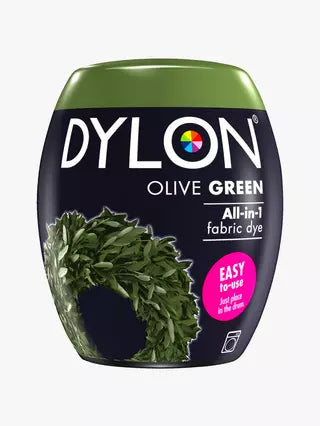 Dylon| All In 1 Fabric Dye| Olive Green| 350g