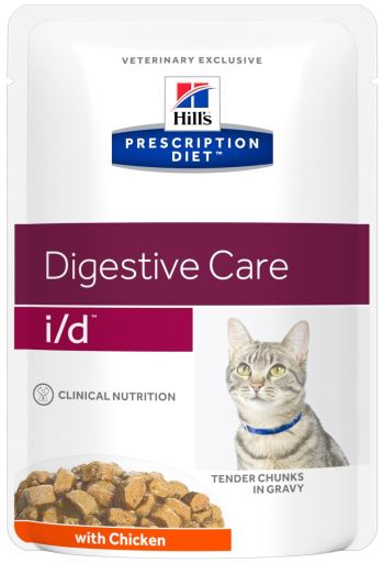 Hill's Prescription Diet Feline I/d Digestive Care - Chicken - Multibuy: 12 X 85g