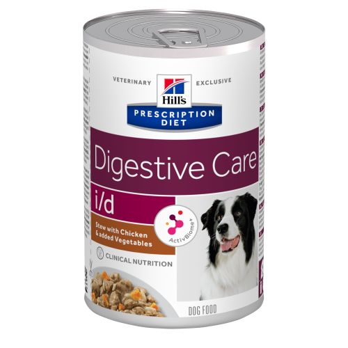 Hills Prescription Diet ID Digestive Care Chicken & Veg Stew Wet Dog Food 354g X 12