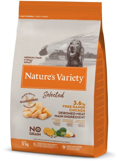 Nature's Variety Selected Dry Free Range Chicken for Adult Dogs - Your Dog's Club - 2kg