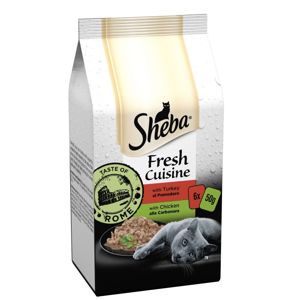 Sheba Fresh Cuisine Taste of Rome - Multibuy: 6 X 50g