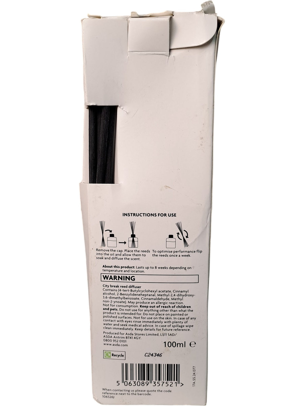 City Break | Reed Diffuser | 100ml