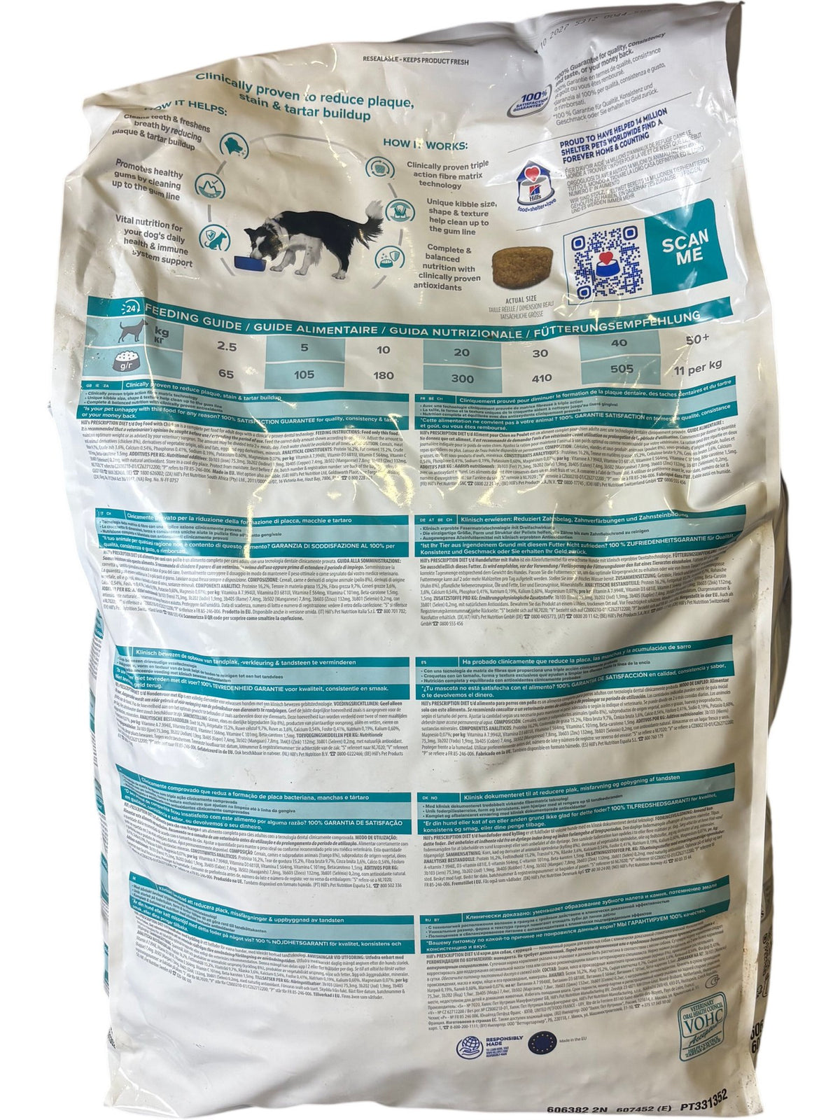 Hill's Dental Care Dog Food t/d 10kg