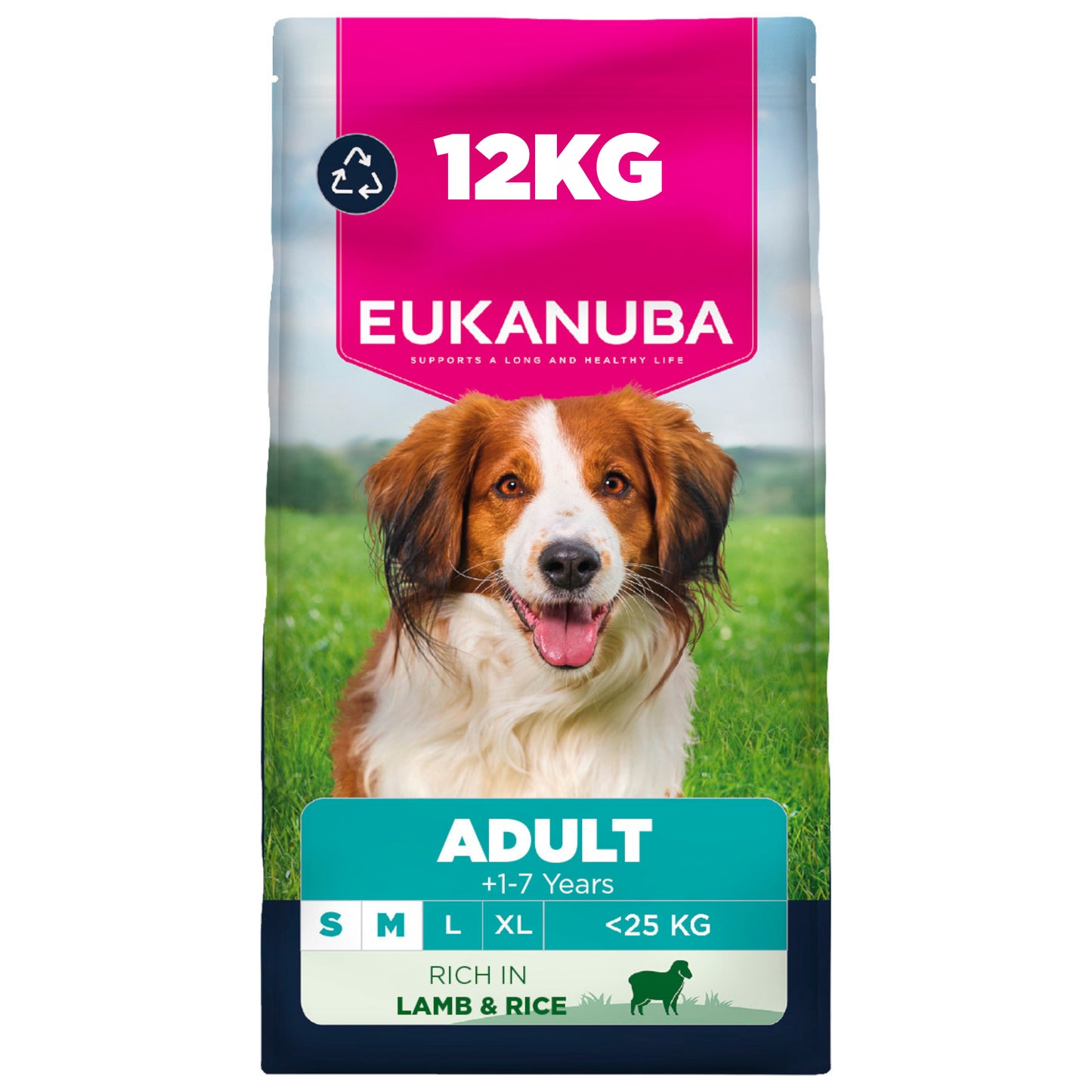Eukanuba| Adult S/M-Lamb & Rice- 12kg