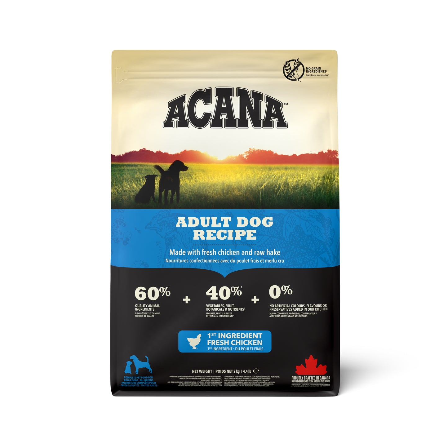 ACANA Adult Dog food with Chicken & Raw hake - 11.4kg
