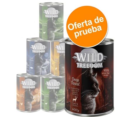 Wild Freedom Adult 6 X 200g - Mixed Pack II (Chicken, Pollock, Beef, Duck)