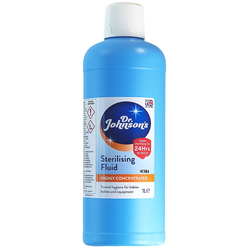 Dr. Johnson's | Sterilising Fluid | Highly Concentrated | 1L