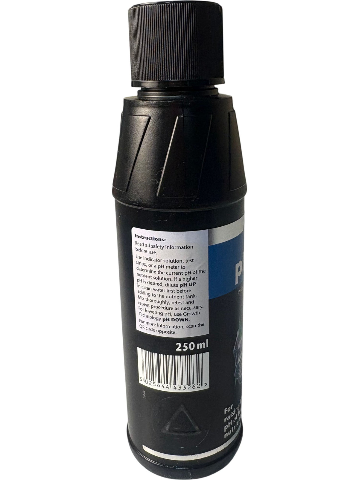 Growth Technology PH Up Potassium Hydroxide 25% 250ml
