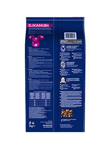 Eukanuba Adult Small Breed - Chicken - 3kg