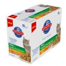 Hill's Science Plan Kitten Pouches - Poultry Selection (12 X 85g)