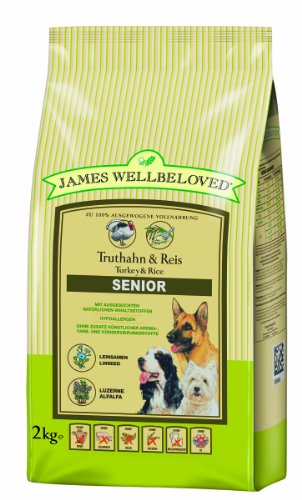 James Wellbeloved Dog Senior Turkey & Rice - 2KG
