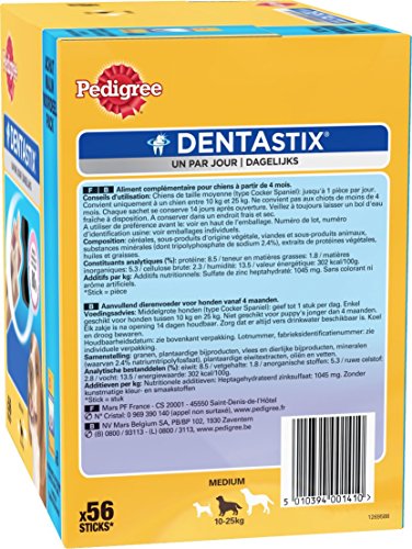 Pedigree DentaStix Medium Dog Dental Chews 56 Stick