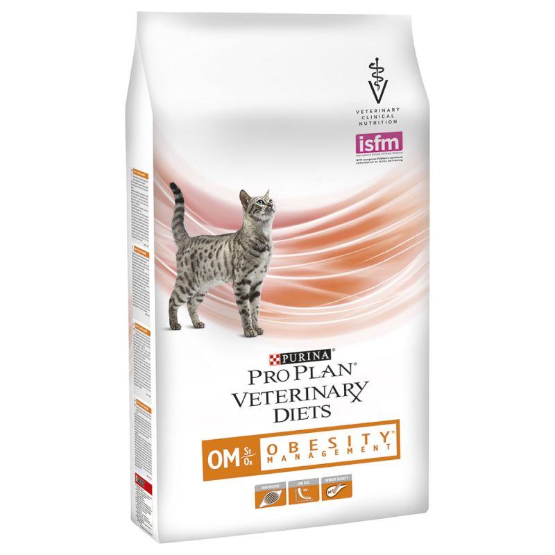 Purina Pro Plan Veterinary Diets Feline OM ST/OX - Obesity Management - 1.5kg