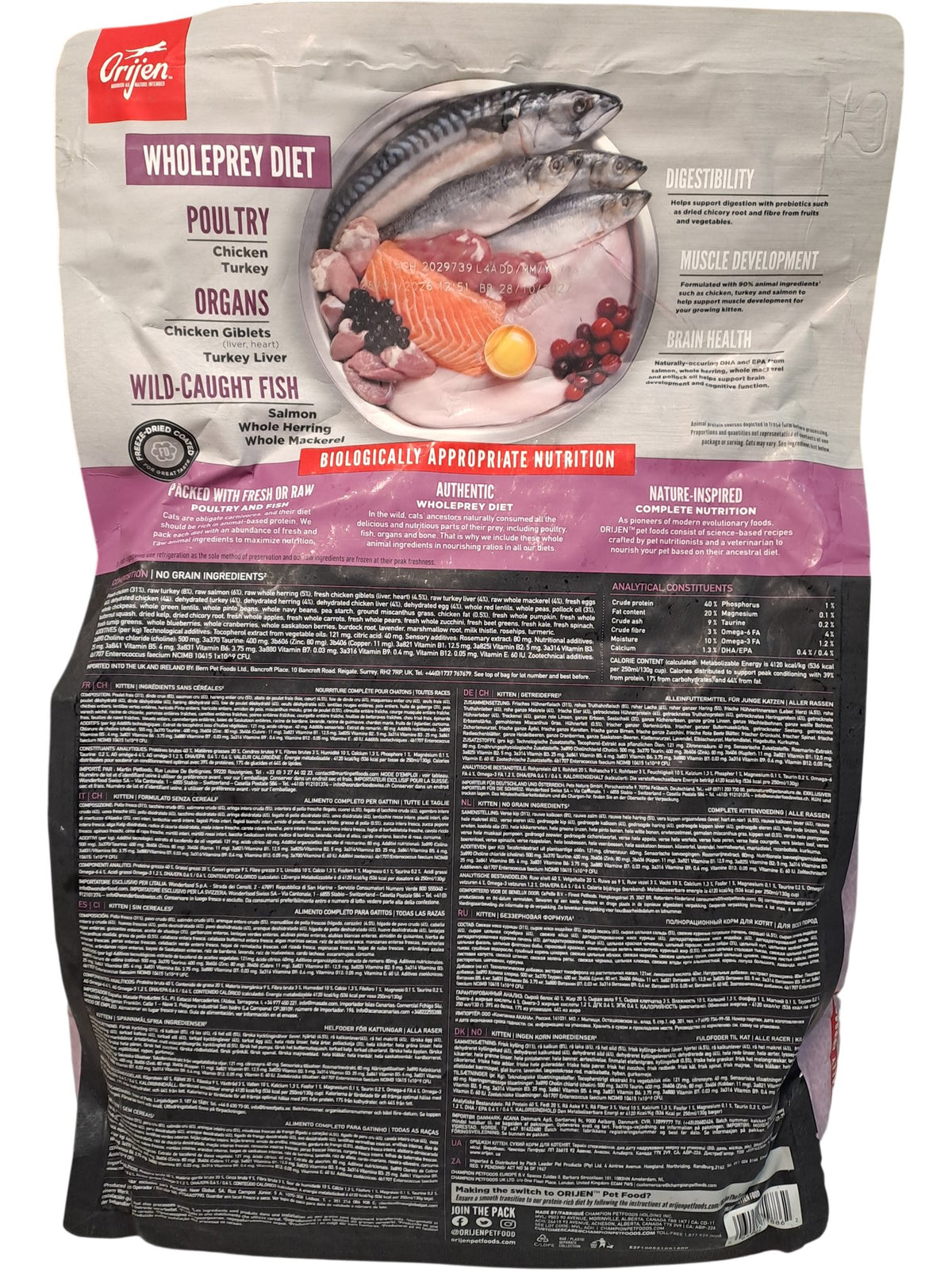Orijen | Kitten Cat Food | 1.8kg