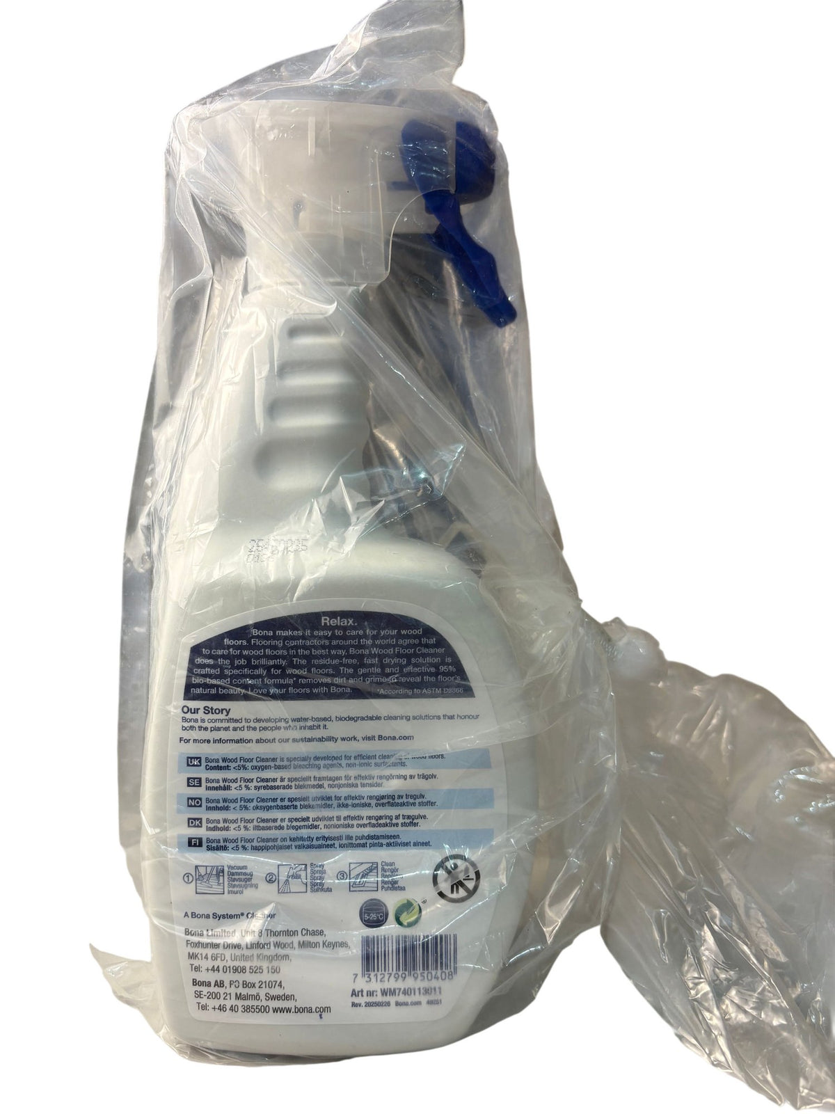 Bona Wood Floor Cleaner 7312799950408 | 1L