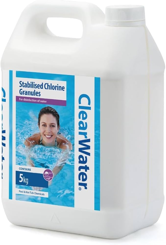 Clearwater| Stabilised Chlorine Granules| 5kg