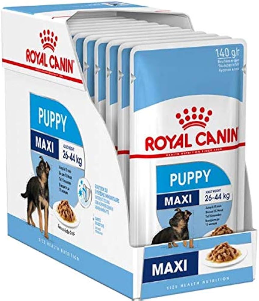 Royal Canin Maxi Puppy in Gravy 40 x 140g
