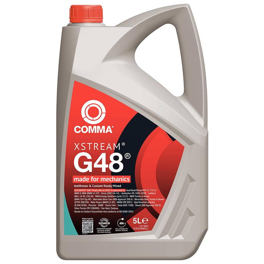 Comma| Xstream G48 Antifreeze/Coolant Concentrate|5L