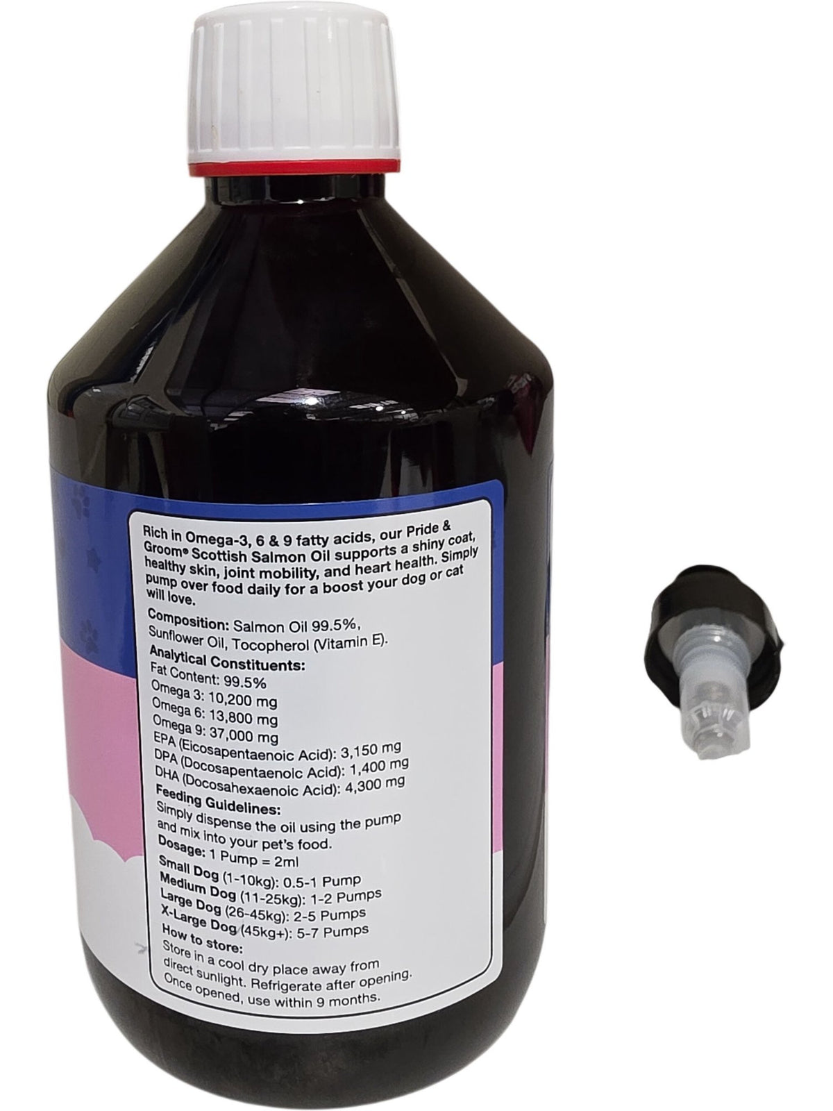 Pride & Groom | Scottish Salmon Oil Supplement | 500ml