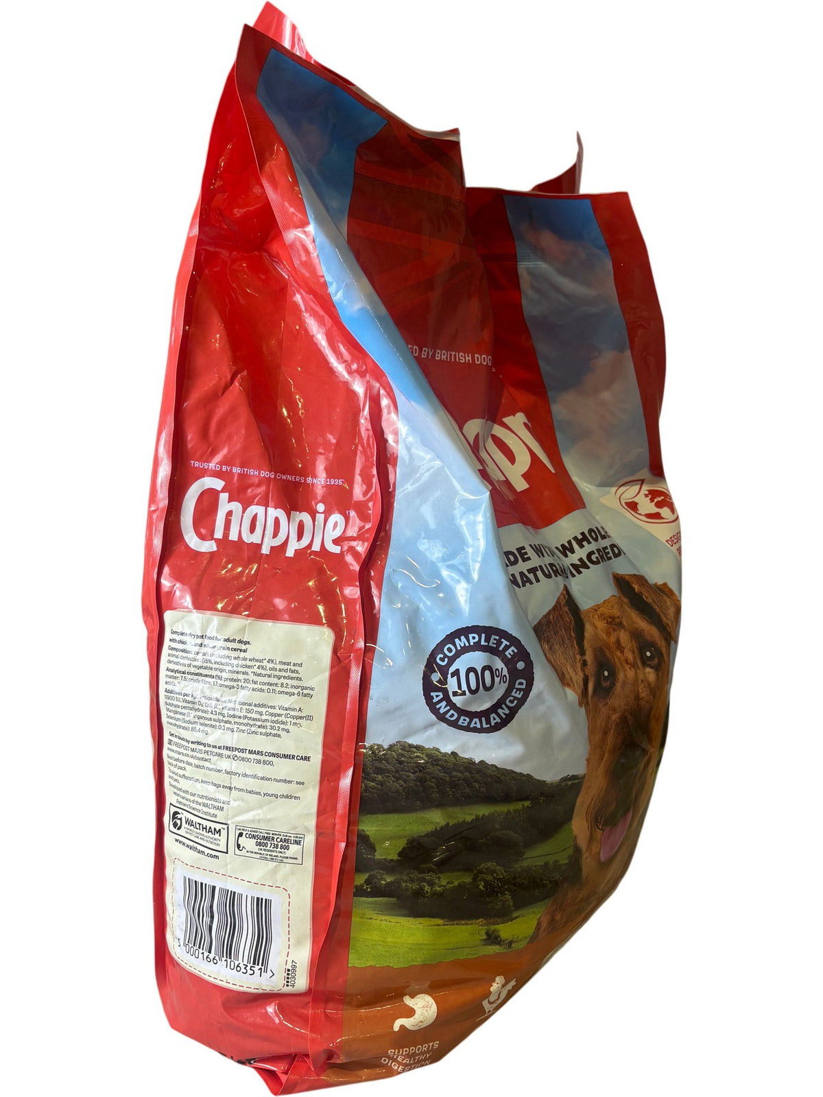 Chappie Dog Food 5000166106351 15kg