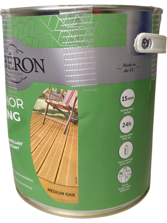 Liberon | Superior Decking Oil | Medium Oak | 2.5L