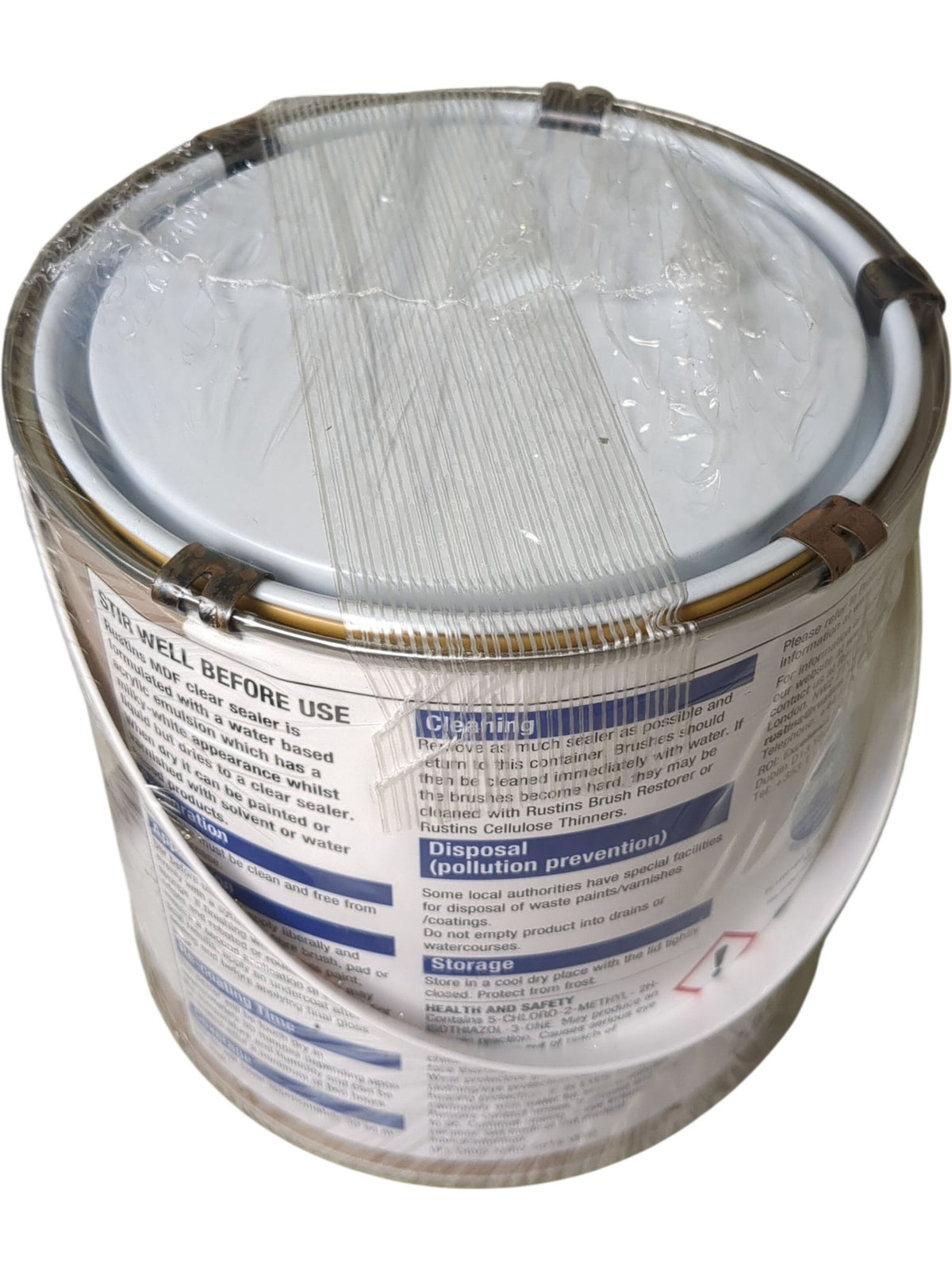 Rustins | Quick Drying MDF Clear Sealer | 2.5 Litre