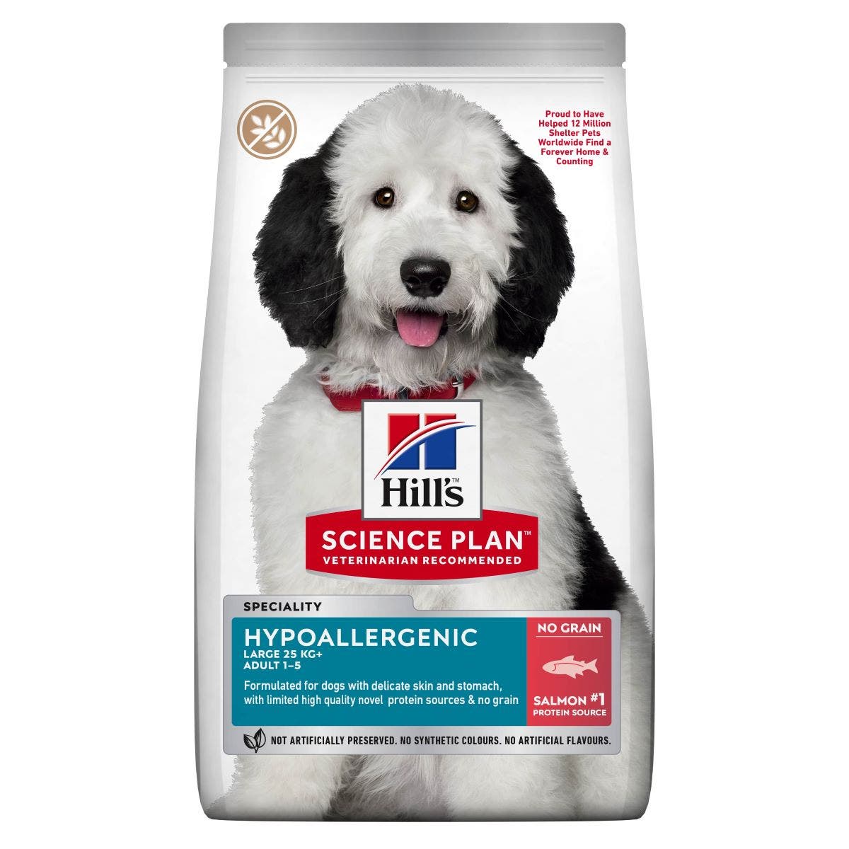 Hill's Science Plan - Large Adult Dog - Hypoallergenic - Salmon - 14kg