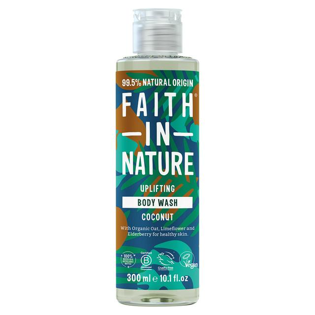 6 x 300ml| Faith In Nature| Coconut Body Wash