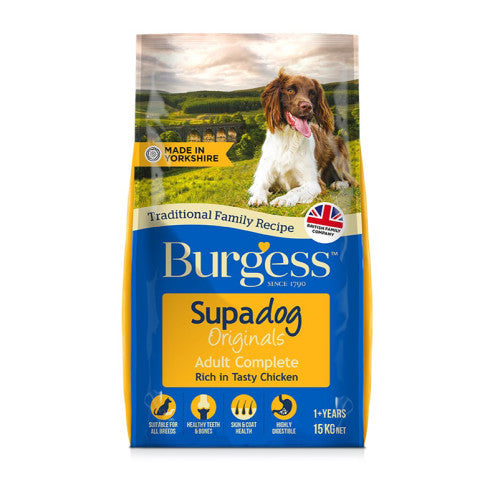 Burgess Supadog Adult Chicken - 12.5KG