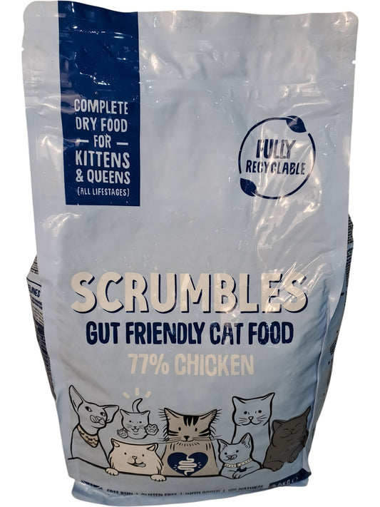 Scrumbles | Gut Friendly Cat Food | 2.5KG