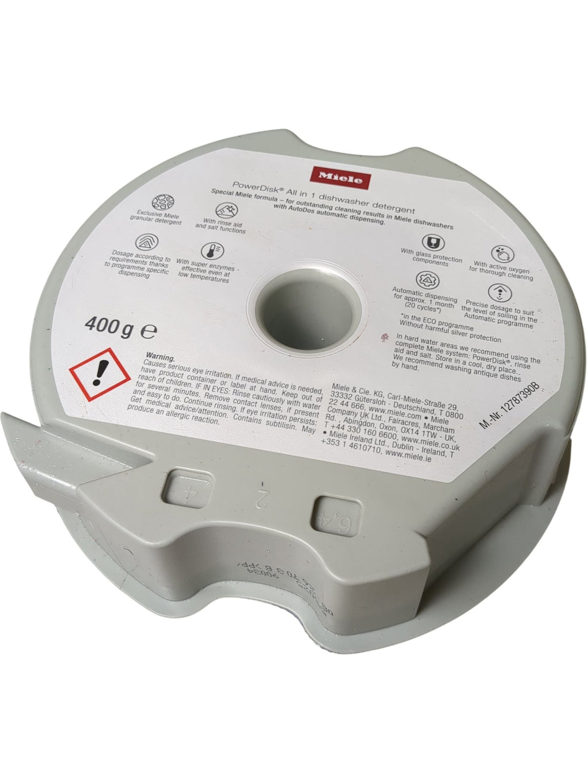 Miele | Power Disk | All in 1 Dishwasher Detergent | 400g