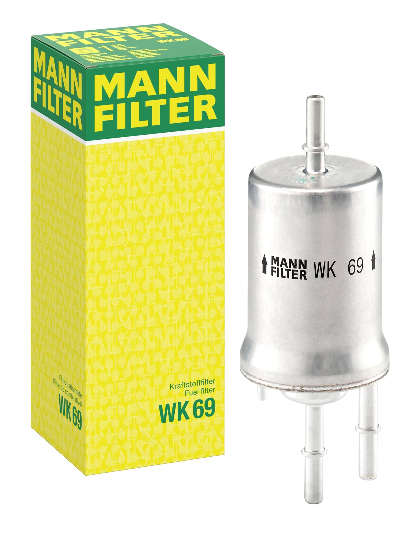 Mann Filter| Fuel Filter WK 69| Audi, Seat, VW