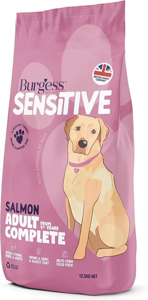 Burgess Sensitive | Adult Complete | Salmon | 12.5kg