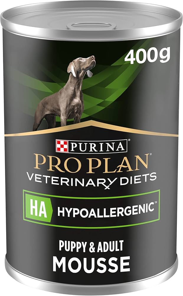 PURINA PRO PLAN VETERINARY DIETS Puppy/ Adult Hypoallergenic Dog Food 12 x 400g