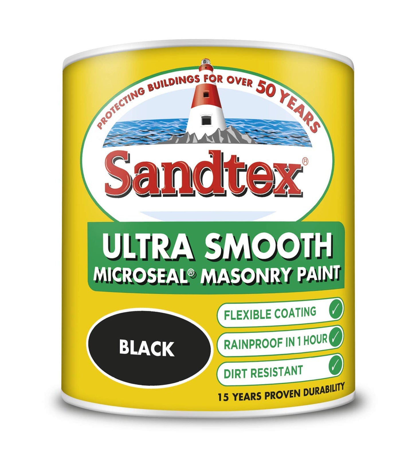 Sandex| Microseal Smooth Masonry| Black| 1L